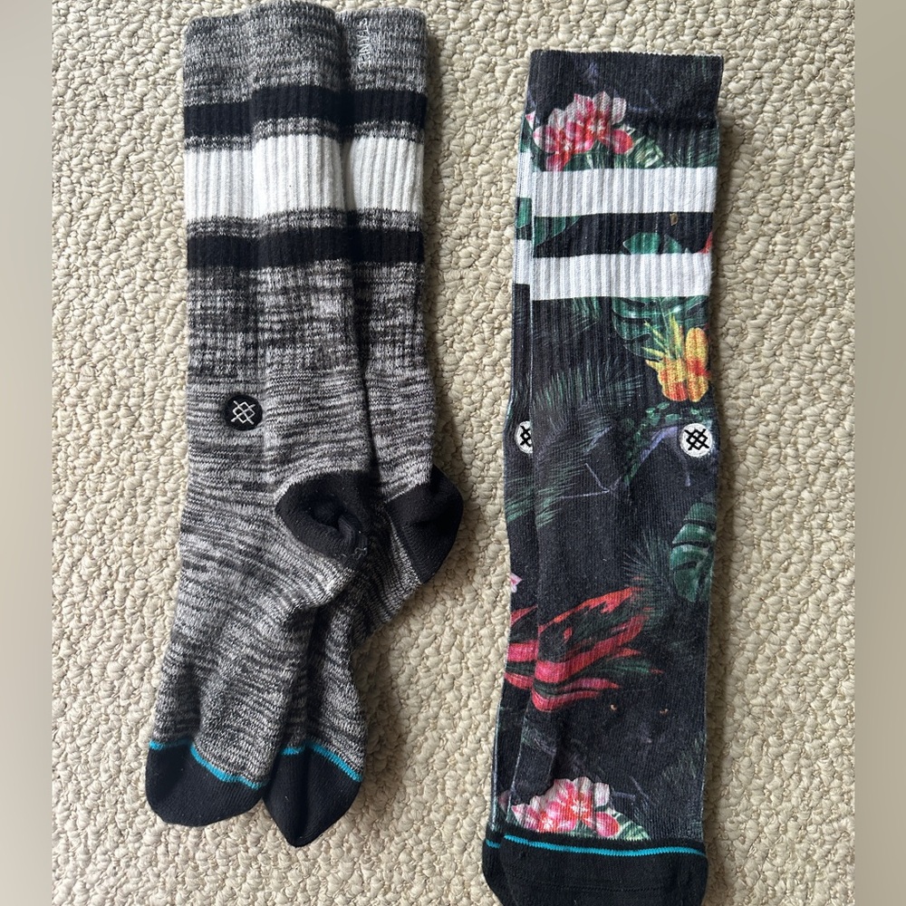 Stance Crew socks - lot of 2 pairs